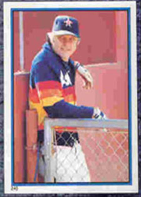 1983 Topps Baseball Stickers     240     Joe Niekro